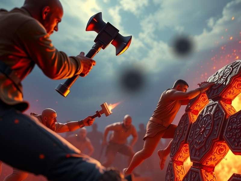 Kingshot Forgehammers गेम इंटरफेस