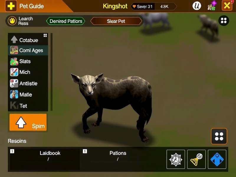 Kingshot Gen 3 Pets Collection