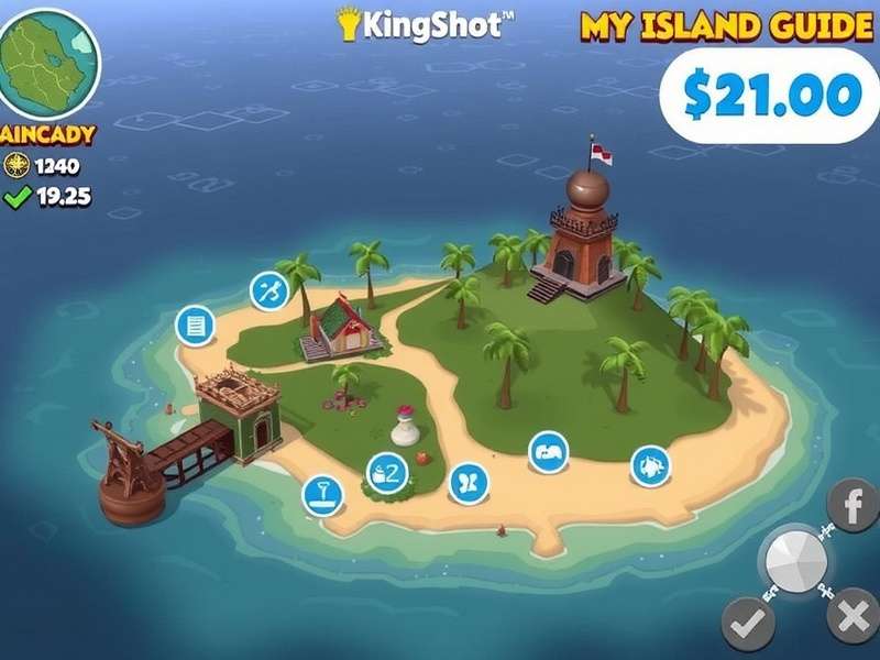 Kingshot My Island Game Screenshot
