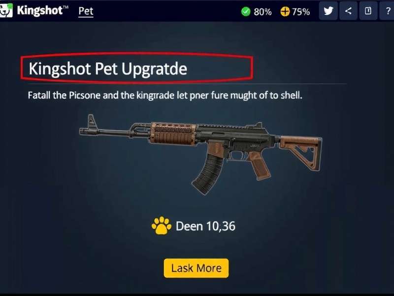 Kingshot पालतू अपग्रेड गाइड