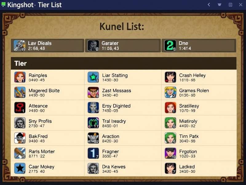 Kingshot S-Tier Heroes Valkyrie Astra and Shadow Dagger Ravi in action