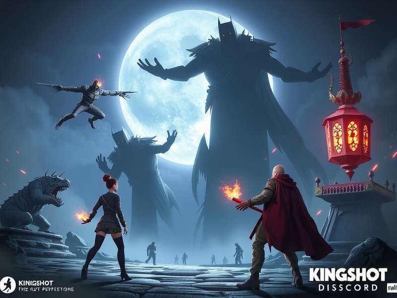 Vibrant Kingshot Discord Community Interface showing active Indian gamers