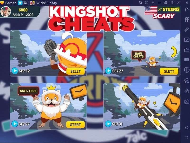 Kingshot gameplay screenshot showing intense combat