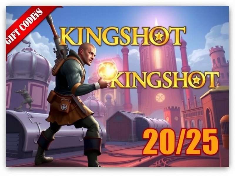 Kingshot 2025 Gift Codes Banner showing in-game rewards