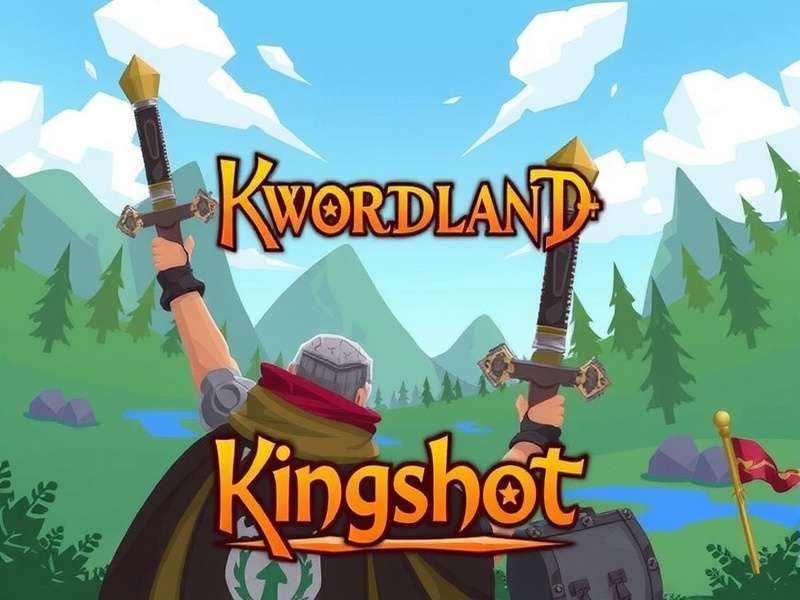 Epic battle scene from Kingshot Swordland showcasing heroes and monsters