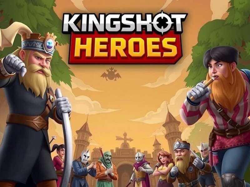 Complete roster of Kingshot heroes showcasing diverse characters and designs