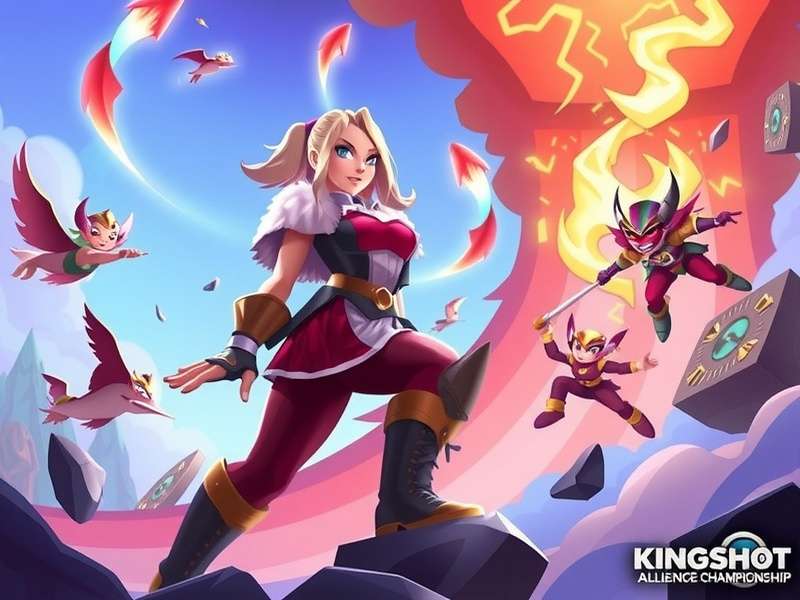 Kingshot Alliance Championship intense team battle scene