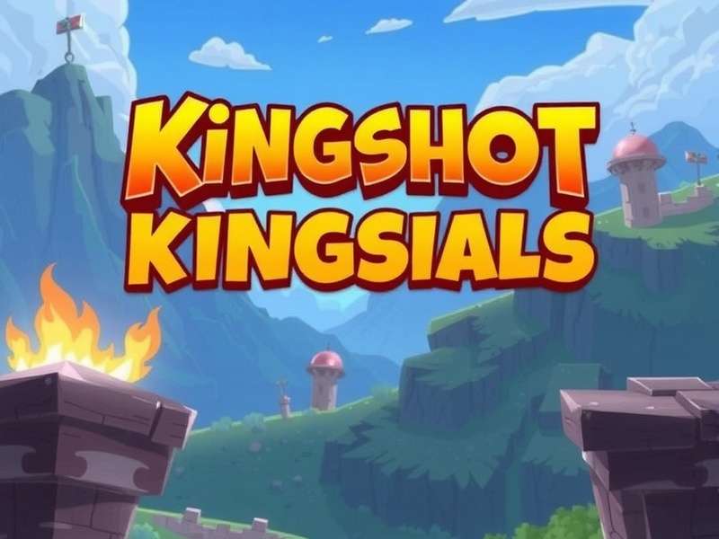 Kingshot Codes banner showing redeem codes, Mithril and Gen 4 Heroes interface