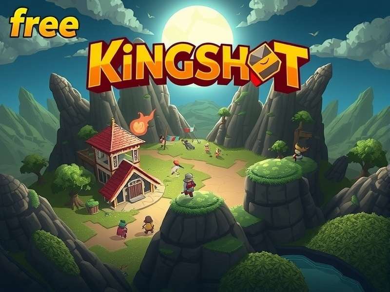 Kingshot Free — Epic strategy RPG gameplay scene with heroes and battle map