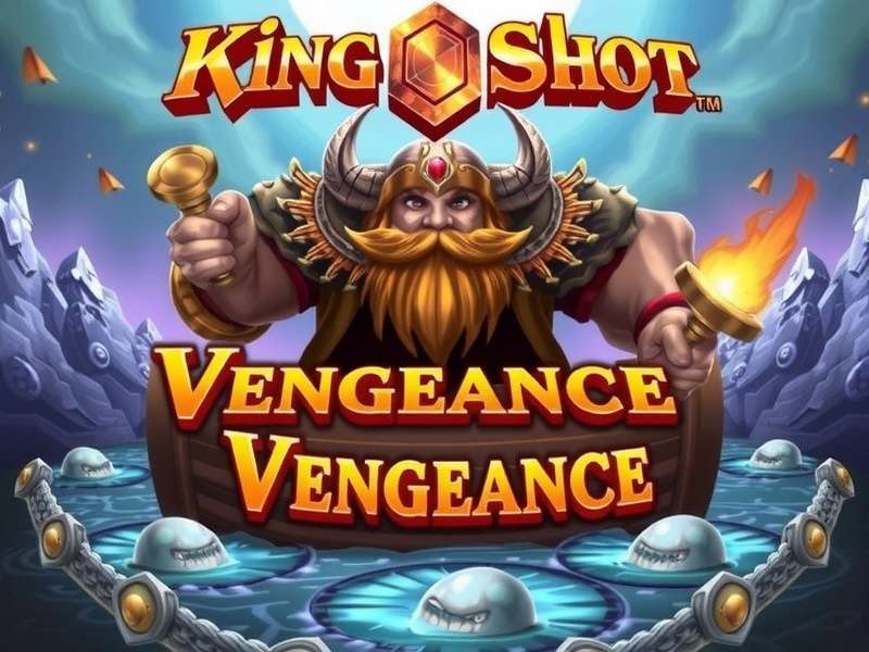 Kingshot Viking Vengeance epic battle scene in Norse fjords